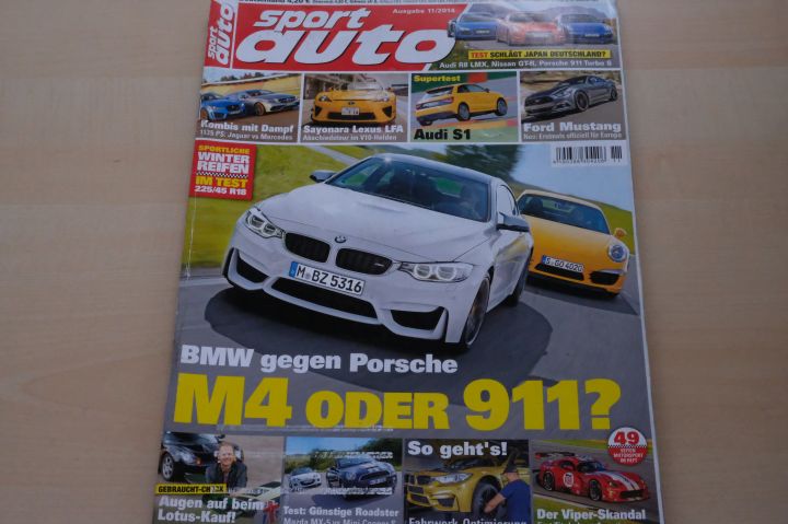 Deckblatt Sport Auto (11/2014)
